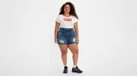 501® Original High Rise Women's Shorts (Plus Size)