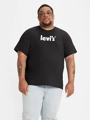 Levi's® Logo Relaxed Fit Short Sleeve T-Shirt (Big)