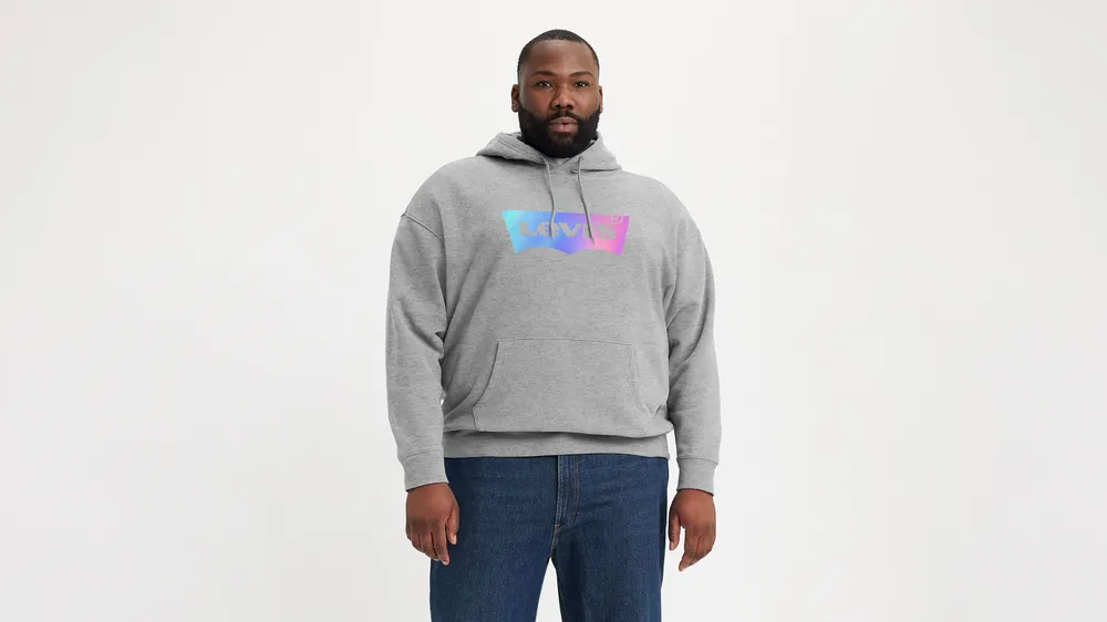 Relaxed Graphic Hoodie Sweatshirt (Big)