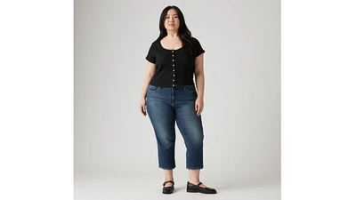 311 Shaping Skinny Capri Women's Jeans (Plus Size)