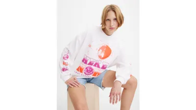 Graphic Crewneck Sweatshirt