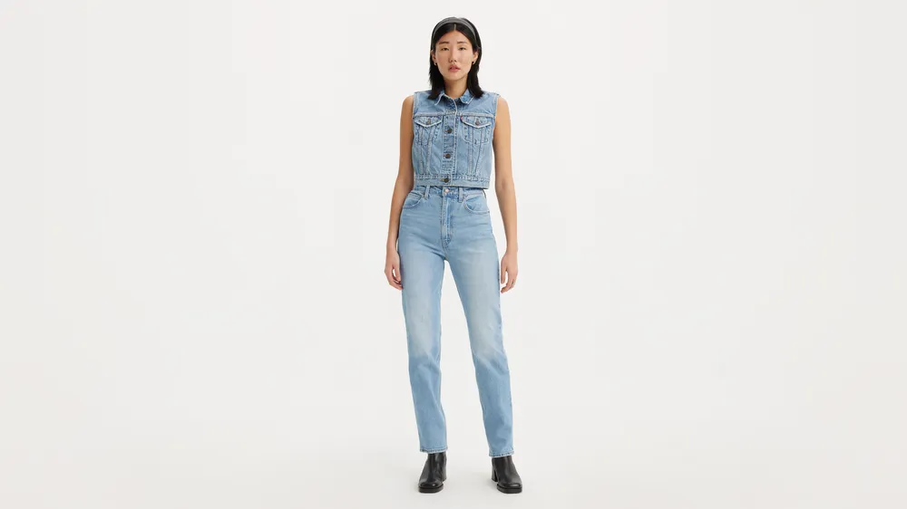70's High Rise Slim Straight Women's Jeans