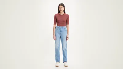 70's High Rise Slim Straight Women's Jeans