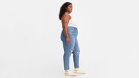 High Waisted Mom Women's Jeans (Plus Size)