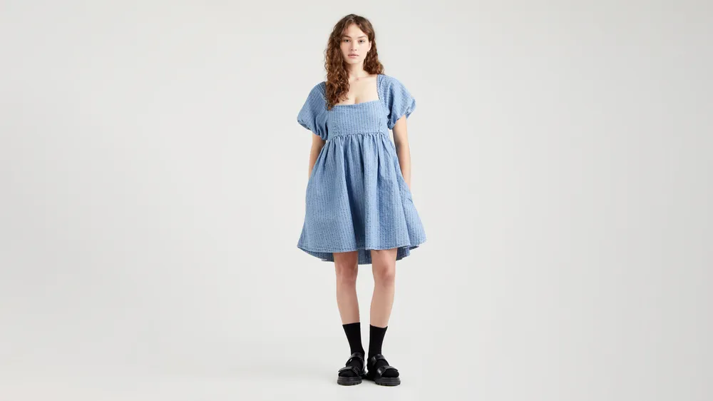 Robe denim Sage