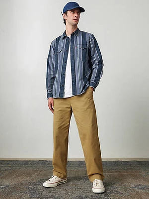 Relaxed Fit Western Shirt