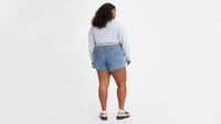 High Waisted Mom Women's Shorts (Plus Size)