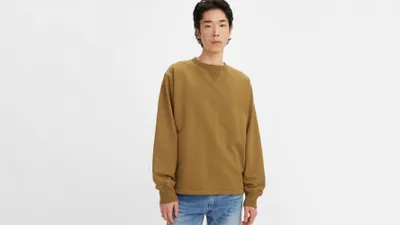 Sweat-shirt à col rond Levi's® Made & Crafted®
