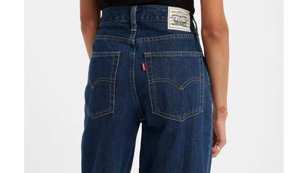 Levi's® Wellthread® Baggy Dad Women's Jeans - Dark Wash
