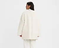 Marlowe Oversized Reversible Sherpa Jacket