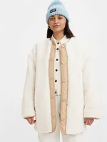 Marlowe Oversized Reversible Sherpa Jacket