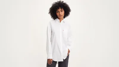 Nola Oversized Button Up Shirt