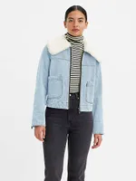 Retro Sherpa Trucker Jacket