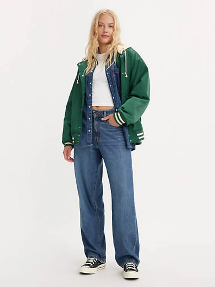 Baggy Dad Performance Cool Women's Jeans