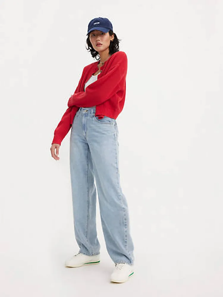 Baggy Dad Performance Cool Women's Jeans