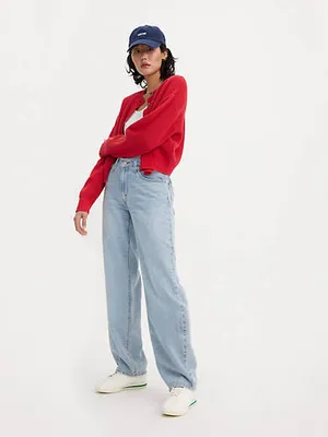 Baggy Dad Performance Cool Women's Jeans