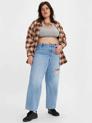 Baggy Dad Women's Jeans (Plus Size)