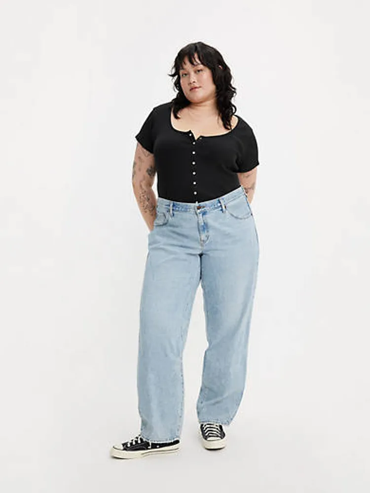 Baggy Dad Women's Jeans (Plus Size