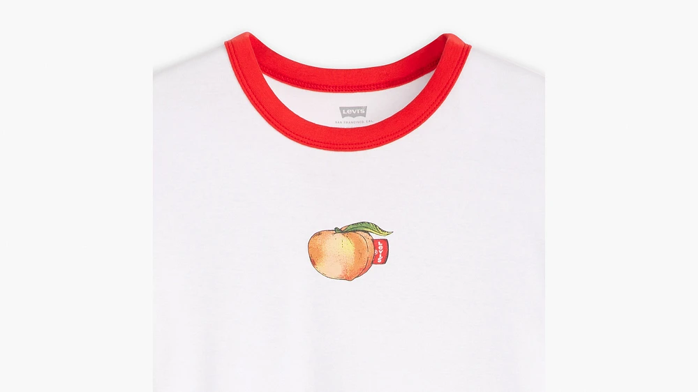 Graphic Ringer Mini T-Shirt