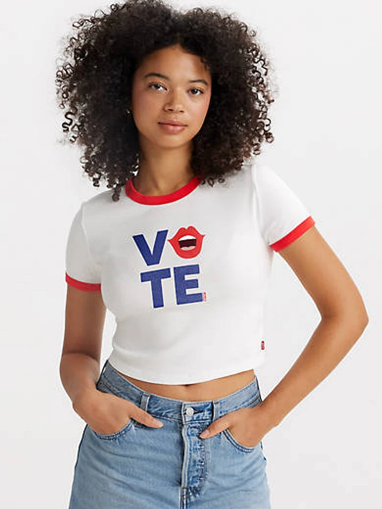 Levi's® Vote Ringer Mini T-Shirt