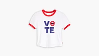 Levi's® Vote Ringer Mini T-Shirt