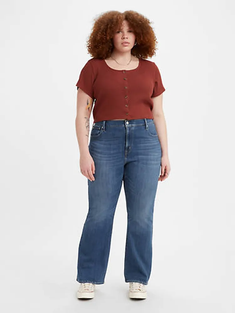 Levi 726 High Rise Flare Women's Jeans (Plus Size | The Summit
