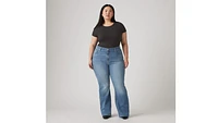 726 High Rise Flare Women's Jeans (Plus Size)