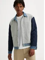 Vintage Reversible Varsity Trucker Jacket