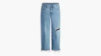 Baggy High Water Jeans