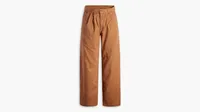 High Rise Pleated Baggy Trouser Pants