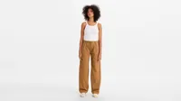 High Rise Pleated Baggy Trouser Pants