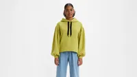 Akane Ruched Hoodie Sweatshirt