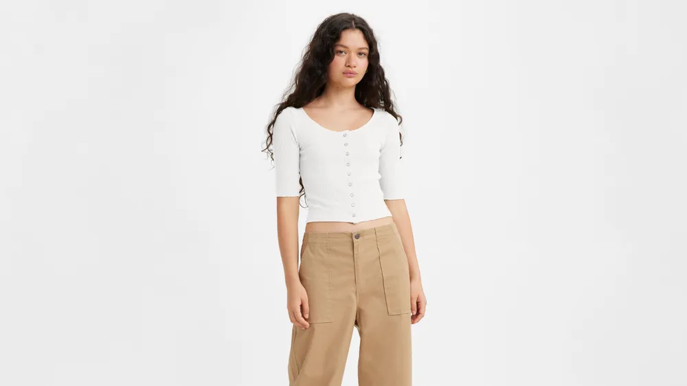 Dry Goods Pointelle Top