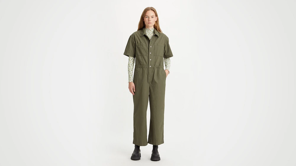 Short Sleeve Boilersuit