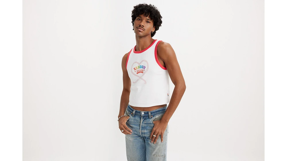 Levi's® Pride Rainbow Rodeo Ringer Tank