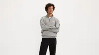 Relaxed Fit Graphic 1/4 Zip Sweatshirt