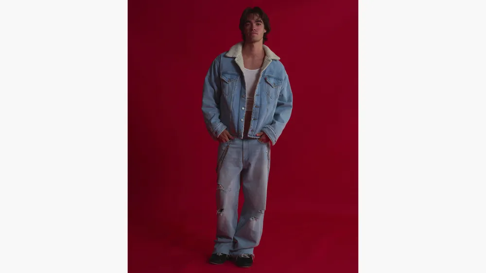 Levi’s® x ERL Men's Sherpa Trucker Jacket