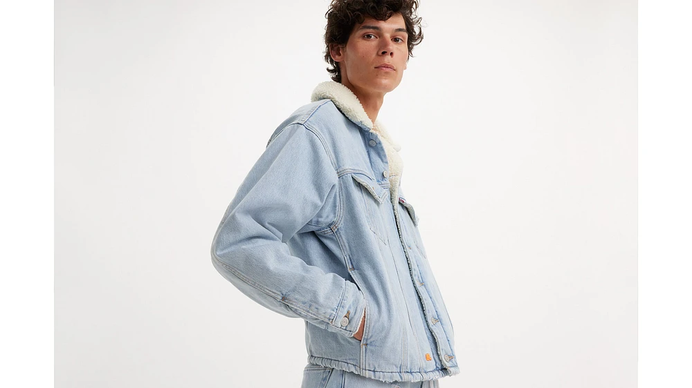 Levi’s® x ERL Men's Sherpa Trucker Jacket