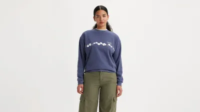 Graphic Salinas Crewneck Sweatshirt