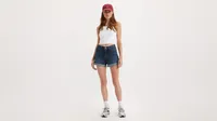 Rolled 80s Mom Women's Shorts