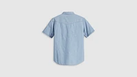 Short Sleeve Relaxed Fit Western Shirt