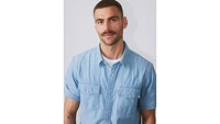 Short Sleeve Relaxed Fit Western Shirt