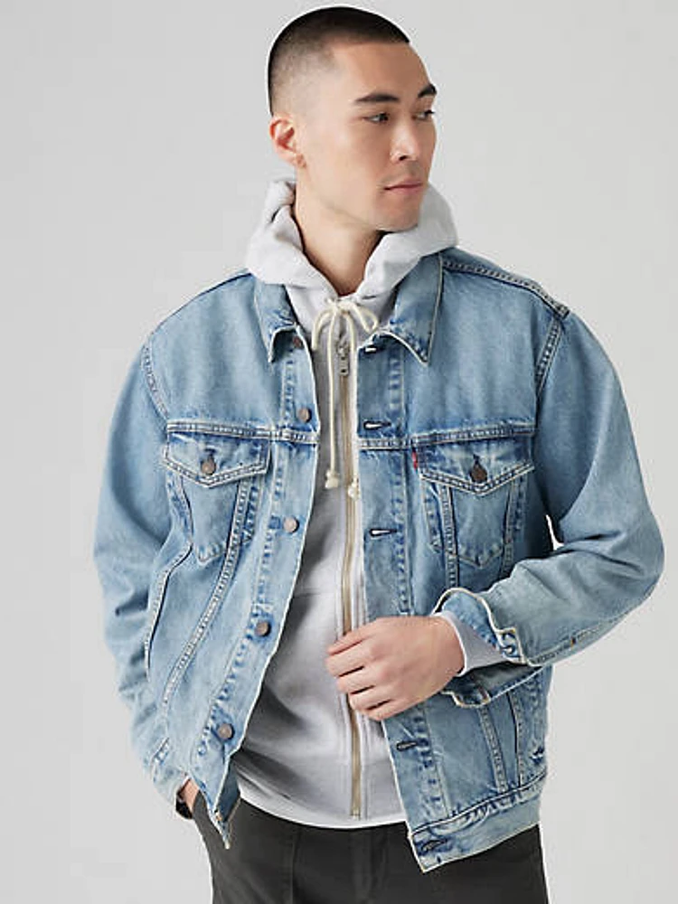 Relaxed Fit Trucker Jacket