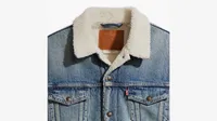 Relaxed Fit Sherpa Trucker Jacket