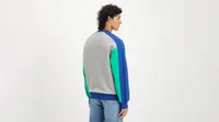 Colorblocked Crewneck Sweatshirt