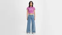 94 Baggy Wide Leg Women Jeans