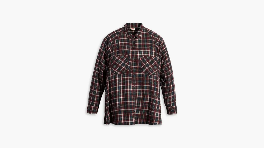 Harrison Raglan Plaid Shirt