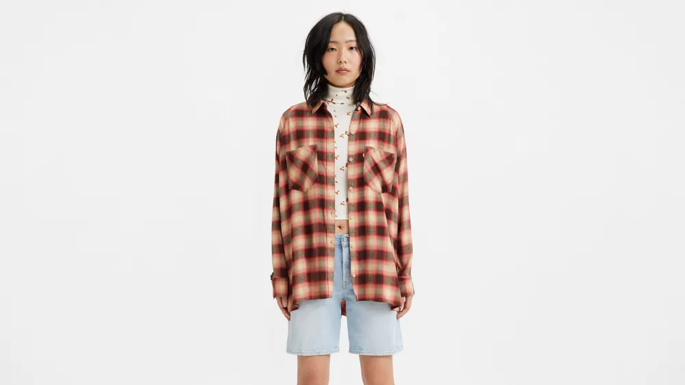 Harrison Raglan Plaid Shirt