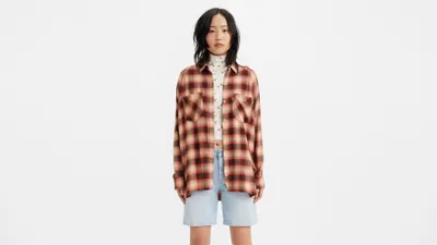 Harrison Raglan Plaid Shirt