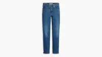 724 High Rise Straight Button Shank Women's Jeans